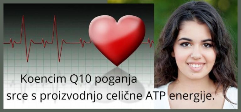 Koencim Q10 je spojina št. 1 za SRCE pogonska sila ZAPER