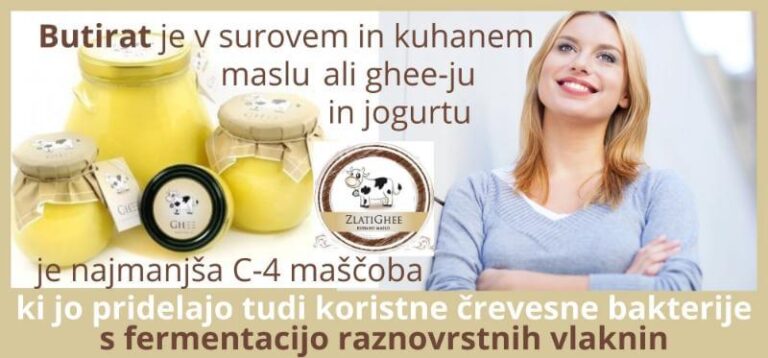 Butirat je najpomembnejša spojina za prepustno črevesje AMRITANA zaper