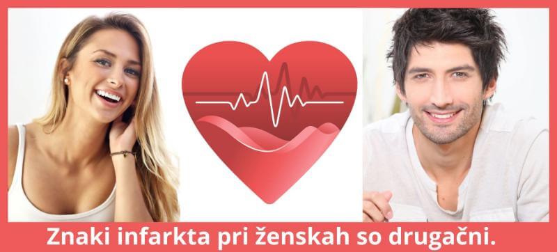 SRČNI ali MIOKARDNI infarkt pri ženskah ima drugacne znake kot pri moskih ZAPER
